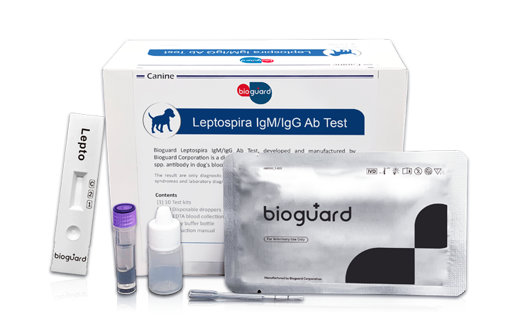 Leptospira IgM/IgG Ab Test - 10 Kits