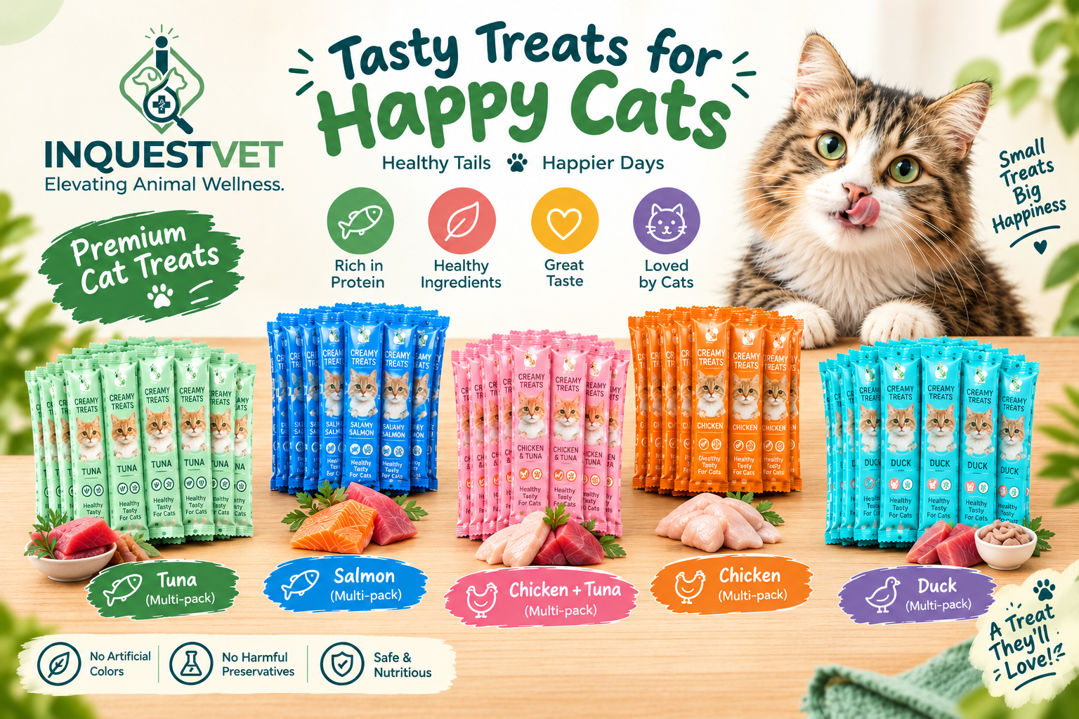 Cat Treats Pack (10 pcs)