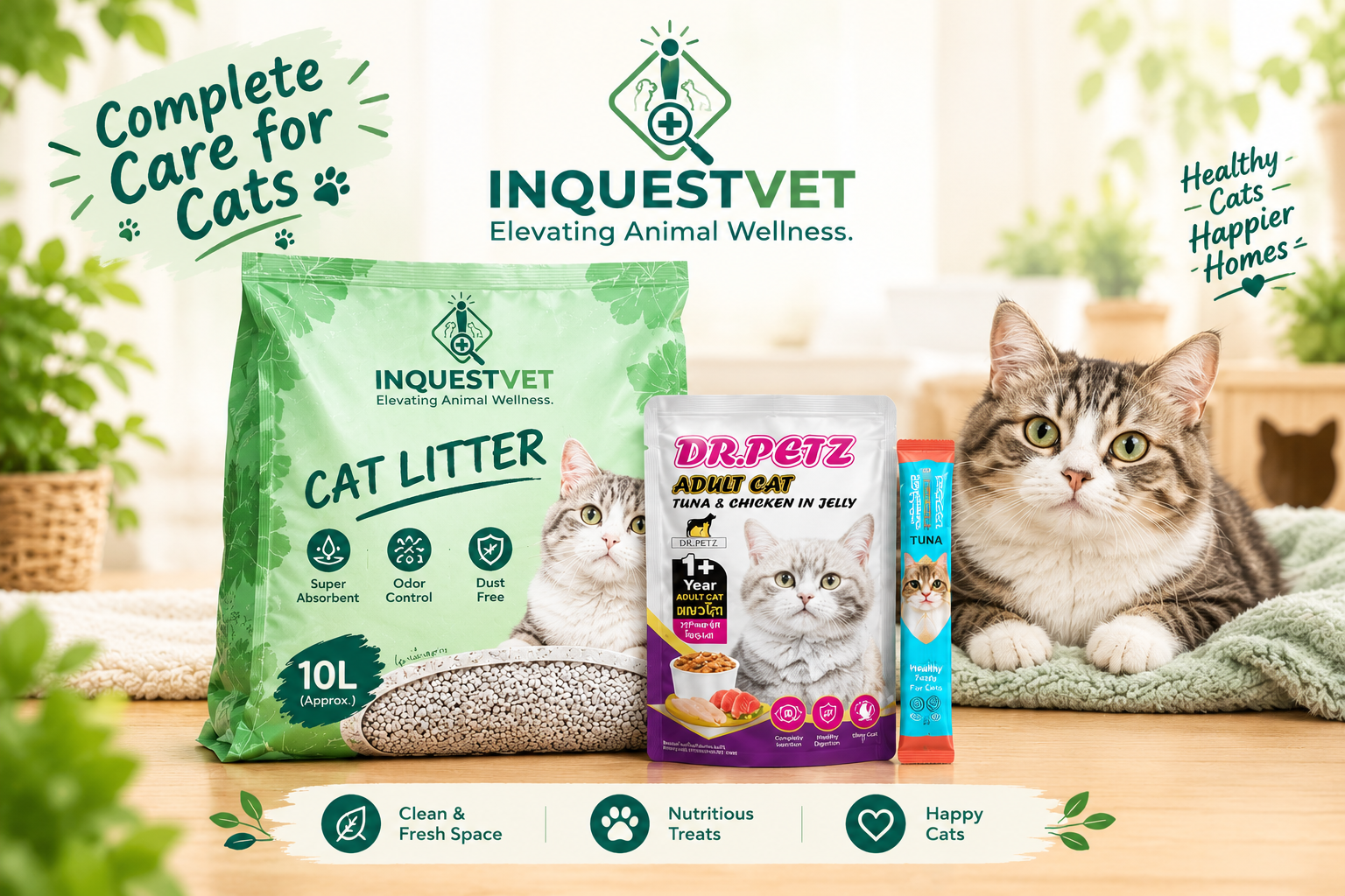 Cat Care Combo 3