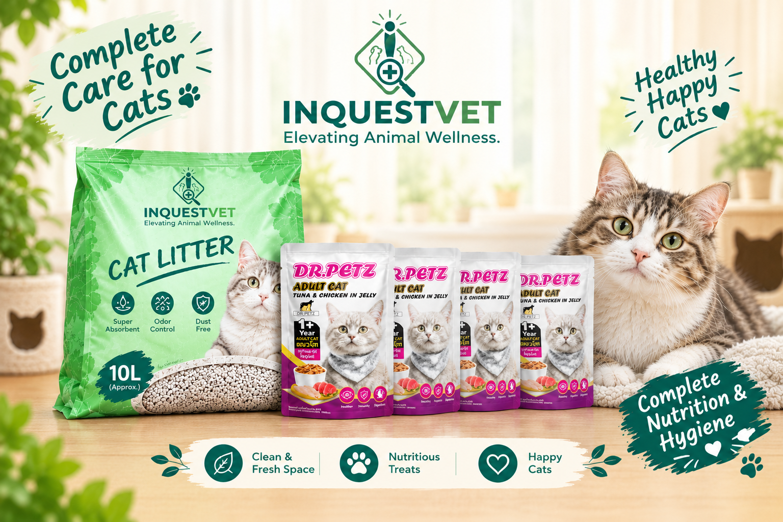 Cat Care Combo 5